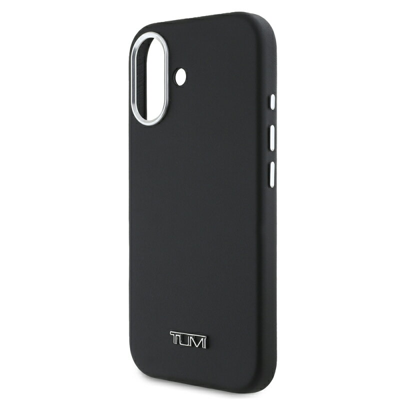 iPhone16 TUMI GENUINEレザーケース MAGSAFE/BK