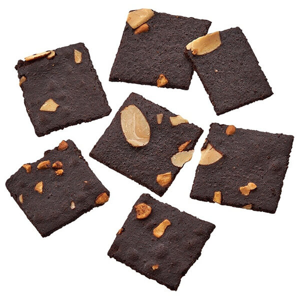 【1/31(土)限定！ポイント最大3倍！】ブルーノスナック クリスピー ブラウニー 60g 2個セット グルテンフリー ナッツ入り 軽い食感のチョコスナック