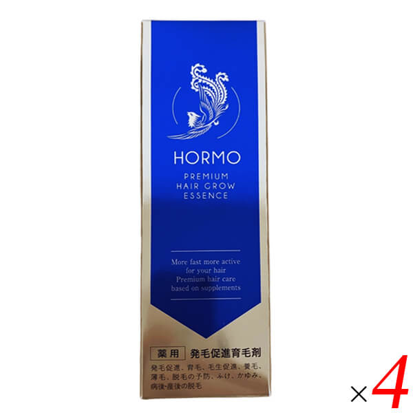 楽天カードで 10 25(日)限定！HORMO ホルモ プレミアムヘアグロウエッセンス 80ml 4本セット 医薬部外品 育毛剤 kunistyle-10032992 kunistyle パッケージ画像