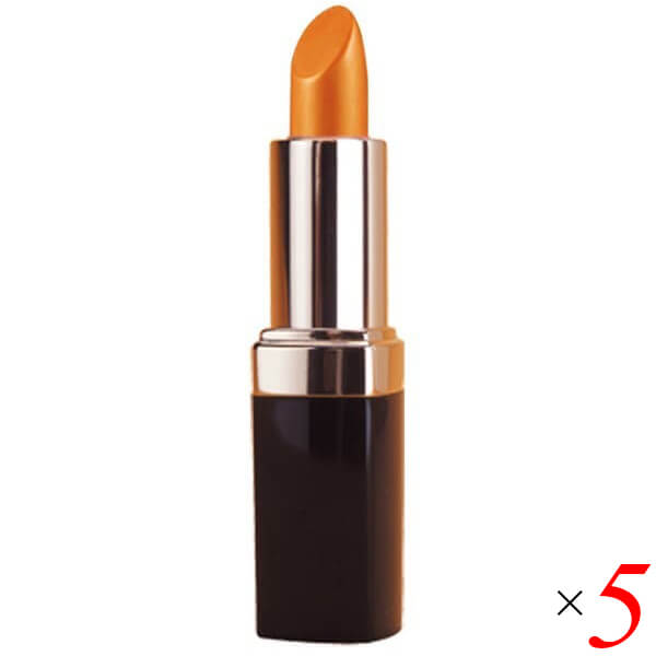 口紅 リップ オレンジ リマナチュラル ピュアリップスティック・オランジュ O-293 3.4g 5個セット 送料..