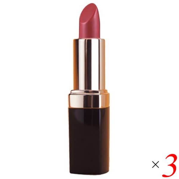 口紅 リップ 赤 リマナチュラル ピュアリップスティック・ヴィヴィットワイン R-234 3.4g 3個セット 送..