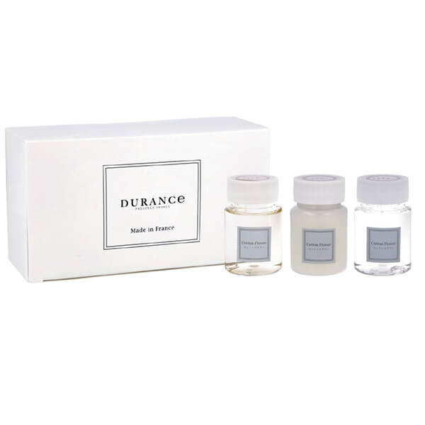 【マラソン限定！ポイント6倍！】デュランス DURANCE リネンケア ディスカバリーセット (50ml×3) 香り3種 3本セット