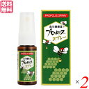 【マラソン限定!学割2倍!100円クーポン!】スプレー プロポリス 森川健康堂 プロポリススプレー20ml 2本セット 送料無料