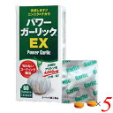 パワーガーリックEX 60粒(2粒×30包入り) 5個セット 健康増進 ニンニク サプリメント アリシン