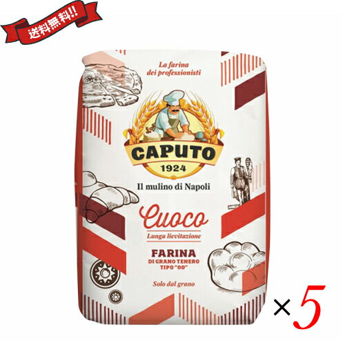 ピザ 小麦粉 ピザ粉 カプート サッコロッソ クオーコ1kg 5袋セット 送料無料! ピザ 小麦粉 ピザ粉 カプート サッコロッソ クオーコ1kg 5袋セット 送料無料!
