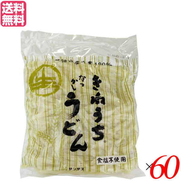 うどん 無添加 レトルト サンサス きねうち なつかしうどん 200g 60袋セット 送料無料