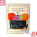 グミ 詰め合わせ カルシウム 創健社 くせになるこだわりのグミ 15 粒 10個セット 送料無料(4)