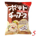 ポテチ 国産 創健社 ポテトチップス バター醤油味 60g 5個セット