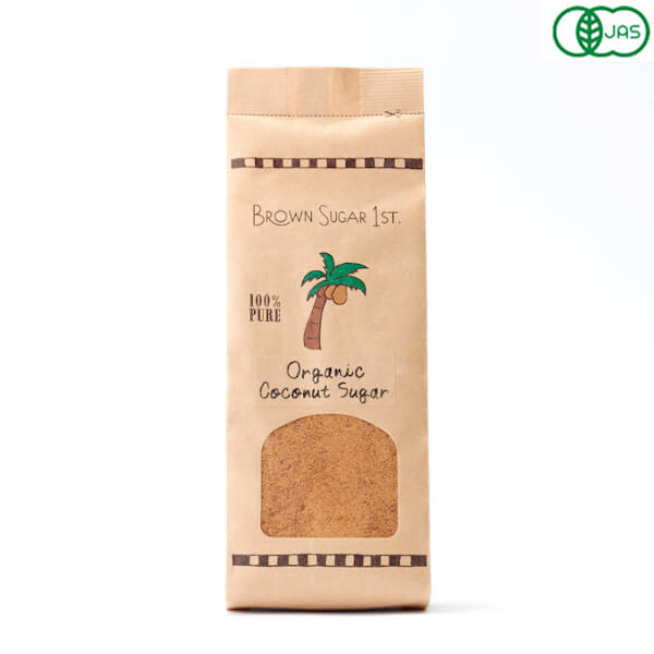 【7/10(木)限定!楽天カード利用でポイント9倍!】BROWN SUGAR 1ST. ブラウンシュガーファースト 有機ココナッツシュガー200g(インドネシア 産)オーガニック 甘味料 砂糖