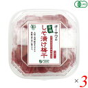 梅干 無添加 しそ梅干し オーサワの有機しそ漬け梅干 700g 3個セット 送料無料