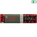 チョコ チョコレート ギフト ViVANI オーガニックダークチョコレートバー ブラックチェリー 35g 送料無料