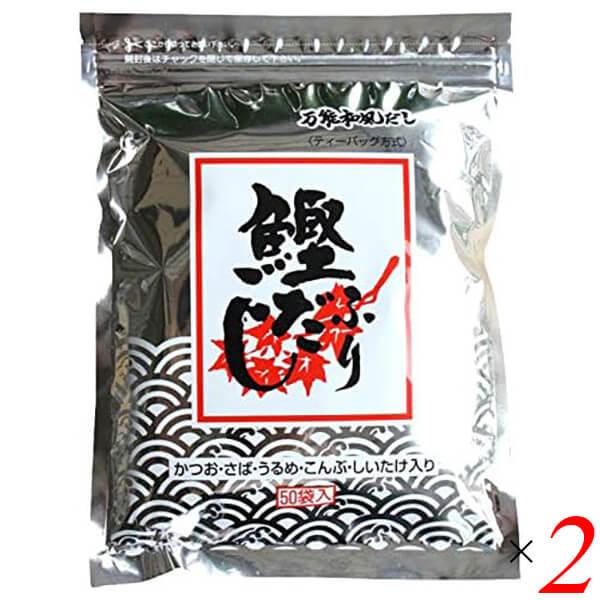 【大感謝祭！ポイント5倍！】だし 出汁 だしパック まるも 「特選 鰹ふりだし」 8.8g×50包 2個セット 送料無料