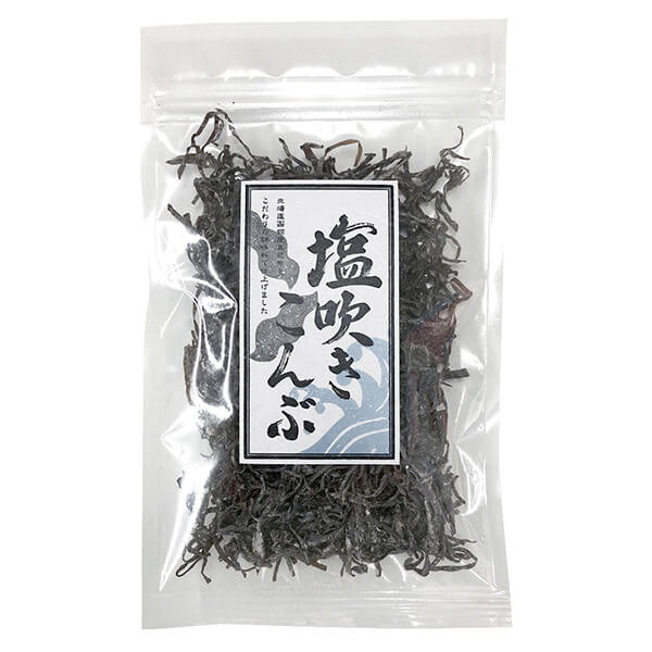 【マラソン限定!ポイント2倍!100円クーポン!】昆布 塩昆布 塩吹き昆布 30g 道南伝統食品協同組合 送料無料