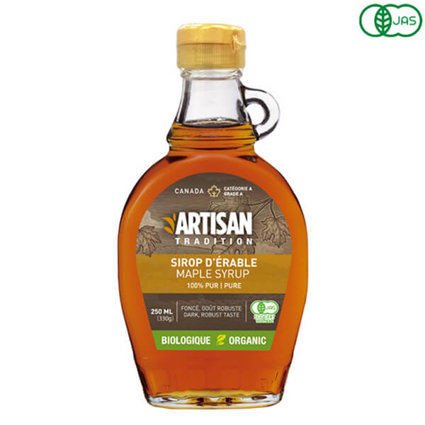 【マラソン限定!ポイント2倍!100円クーポン!】ミトク アーティザン トラディション メープルシロップ 330g(250ml)