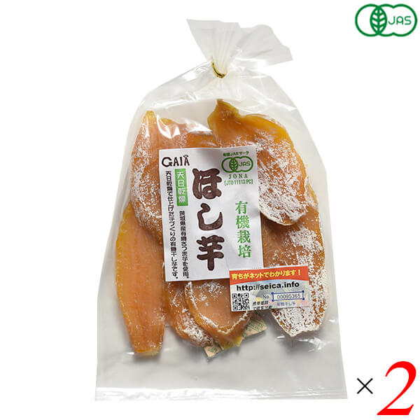 【11/15(土)限定！楽天カードでポイント最大12倍！】タツマ 有機干し芋 90g 2個セット 国産 オーガニック