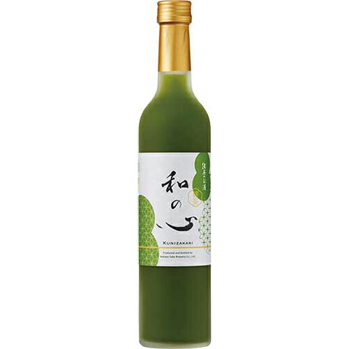 國盛 和の心 抹茶のお酒 500ml / 中埜酒造 リキュール 果実酒 ギフト カクテル フルーツ 抹茶 抹茶酒 お酒 果汁たっぷり プレゼント かわいい 女子会 低アルコール 飲みやすい 甘口 母の日 父の日 お中元 敬老の日 御歳暮