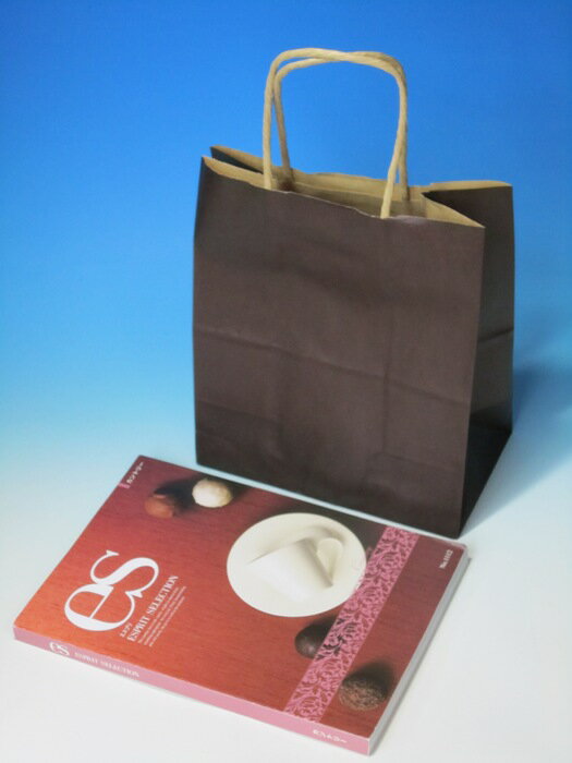 紙袋11 A HEIKO 25CB-21-12未晒焦茶C#3266303