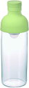 緑のほうじ茶抹茶入2p付き Filter-in bottle ハリオ フィルターインボトル ライムグリーン300ml FIB-30-LG/6492