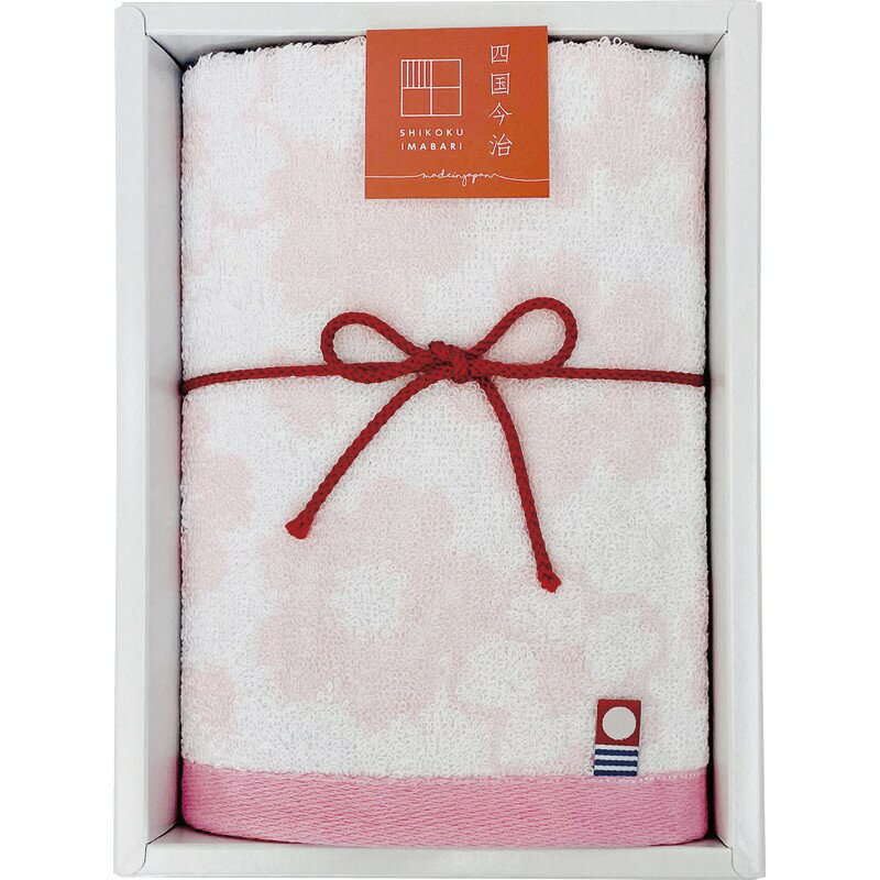 Gift 今治ギフト 華音 ウォッシュタオル サクラ プチギフト GI052900/B1026-59