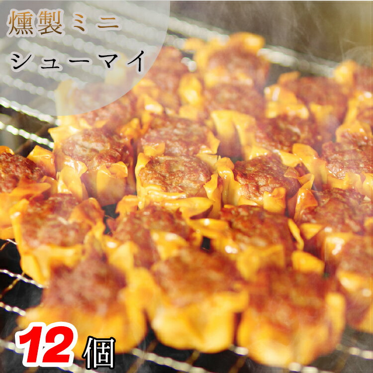 お肉（1000円程度） ご飯のおかずやお酒のおつまみにも!! 燻製 ミニ焼売 シュウマイ 12個 食品 惣菜 おかず 中華 おつまみ つまみ 酒のあて お土産 土産 ギフト チップ ヒッコリー さくら