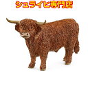 【シュライヒ専門店】シュライヒ ハイランド牛 13919 動物フィギュア ファームワールド FARM WORLD 農場 Farm Animals schleich