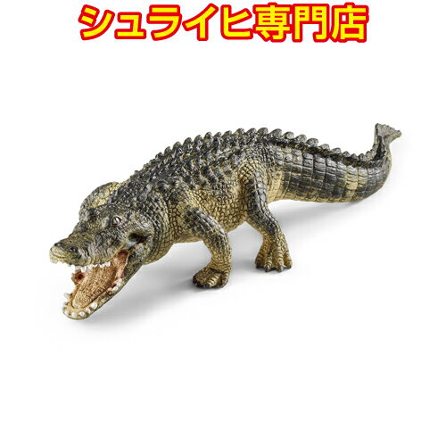 【シュライヒ専門店】シュライヒ アメリカワニ 14727 動物フィギュア ワイルドライフ Wild Life ジャングル Jungle schleich