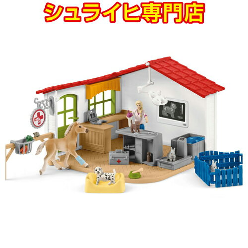 シュライヒ 動物病院とペット 42502 動物フィギュア ファームワールド FARM WORLD 農場 Farm Animals schleich