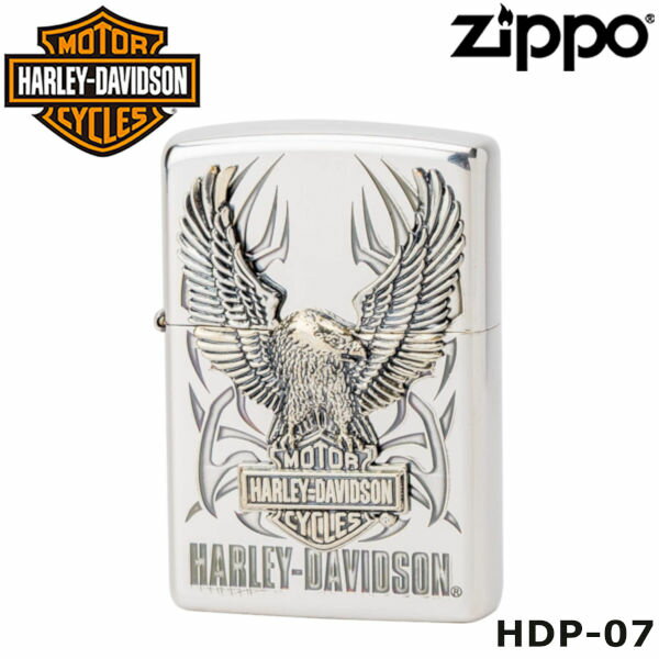 オリジナル zippo 日本限定 正規品 ZIPPO HARLEY-DAVIDSON ビッグメタル HDP-07 ジッポーライター ジッポー ジッポライター ジッポ Zippo ハーレー ダビッドソン ハーレー オイルライター 白頭鷲