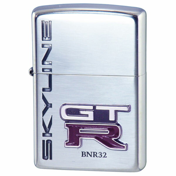 日産 ZIPPO NISSAN SKYLINE GT-R BNR32 エンブレム SV‐スカイライン ジッポー ライター ジッポ Zippo オイルライター zippo ライター NISMO ニスモ 正規品