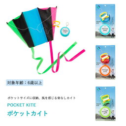 凧 ポケットカイト Pocketkite‐カイト 骨なし 折り畳み 折りたたみ ポケットサイズ あおぞら 軽量 軽い 持ち運び 凧あげ 凧揚げ 外遊び アウトドア