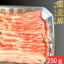 ☆送料無料☆ 国産のみ 厳選 豚バラスライス 250g 家庭料理 カレー シチュー 炒め物 冷凍