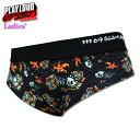 69slam ロックスラム レディースボクサーパンツ SKULL FISH スカルフィッシュ ショーツ(4)