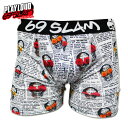 69slam ロックスラム ボクサーパンツ NEWSPAPER ニュースペーパー メンズ
