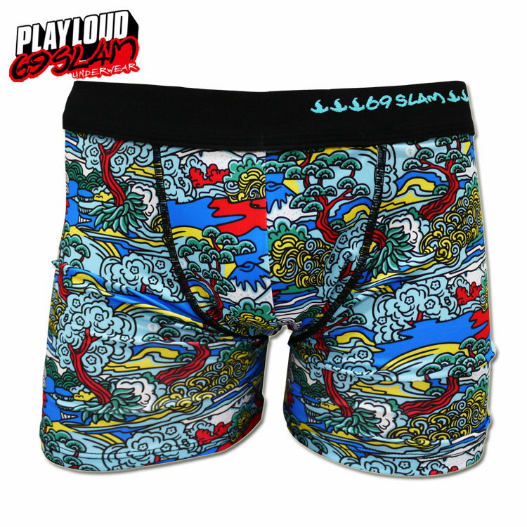 69slam ロックスラム ボクサーパンツ JAPANESE VIEW ジャパニーズビュー メンズ