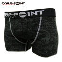 CORE-POINT コアポイント ボクサーパンツ KAMPパンクロックスカル COREPOINT メンズ