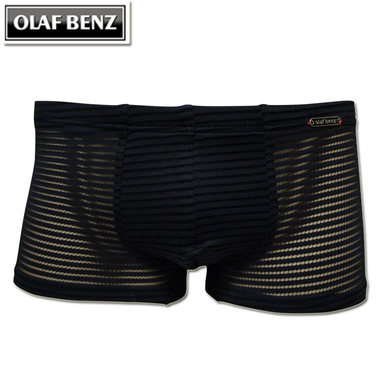 OLAF BENZ オラフベンツ ローライズボクサーパンツ RED2066 Black Minipants メンズ