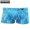 OLAF BENZ オラフベンツ ローライズボクサーパンツ RED2461 Print Aqua Minipants メンズ