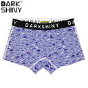 DARK SHINY ダークシャイニー ボクサーパンツ YLUN37 青海波 ユニセックス
