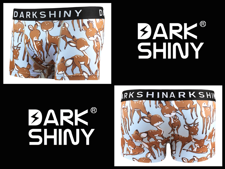 DARK SHINY YELLOW LABEL ダークシャイニー ボクサーパンツ YLMM05 DEAR FAWN メンズ