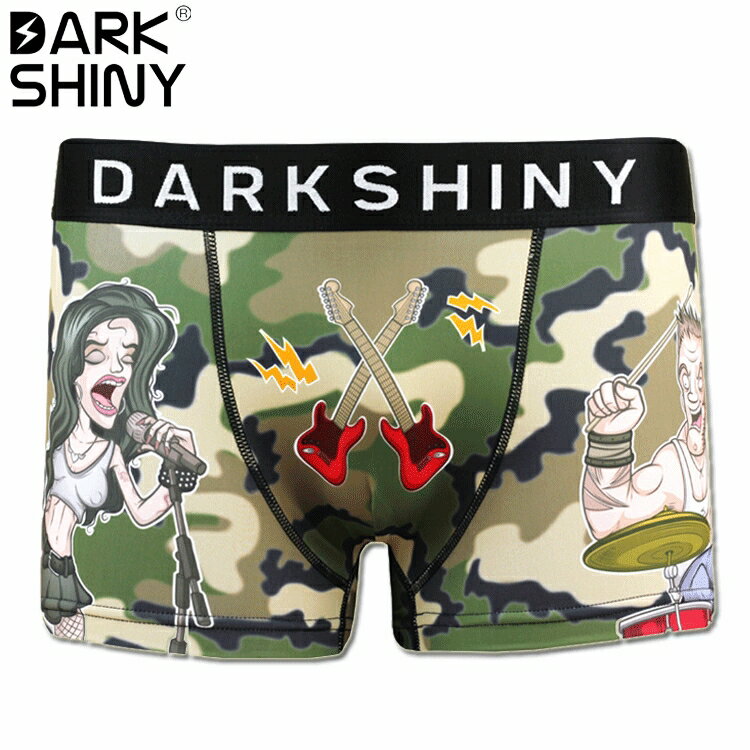 DARK SHINY YELLOW LABEL ダークシャイニー ボクサーパンツ YLMM14 BAND メンズ