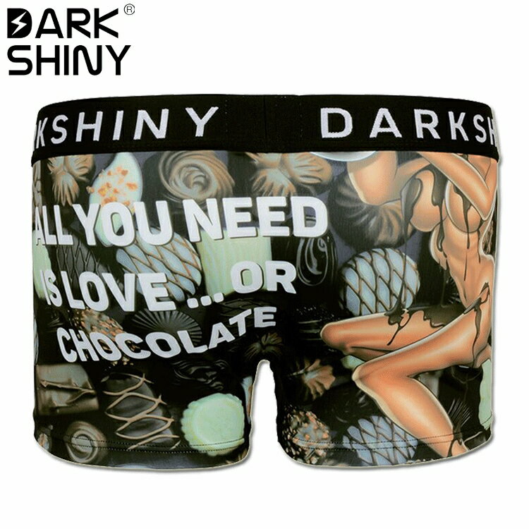 楽天パンツのくらきちDARK SHINY YELLOW LABEL ダークシャイニー ボクサーパンツ YLMM23 CHOCOLATE GIRL メンズ