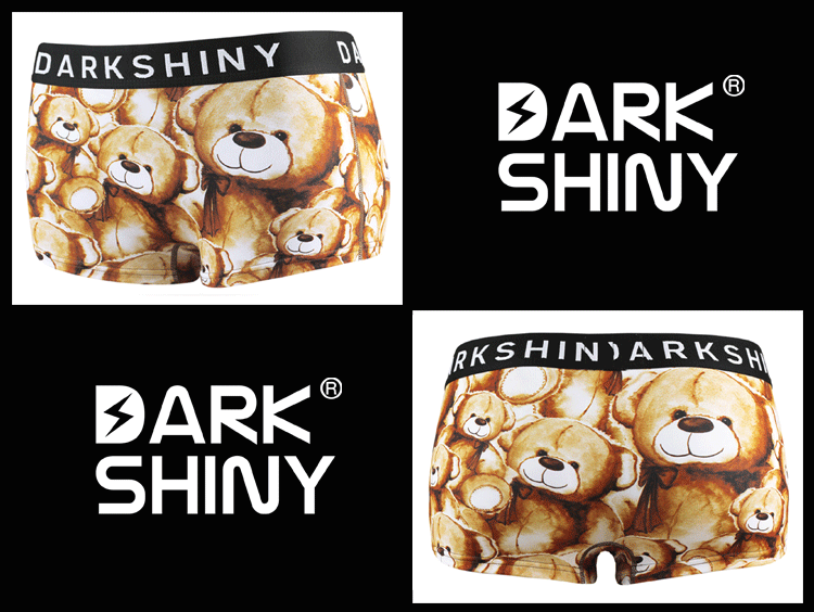 DARK SHINY YELLOW LABEL ダークシャイニー レディースボクサーパンツ YLLB01 TEDD...