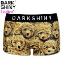 DARK SHINY YELLOW LABEL ダークシャイニー レディースボクサーパンツ YLLB27 TOY POODLE