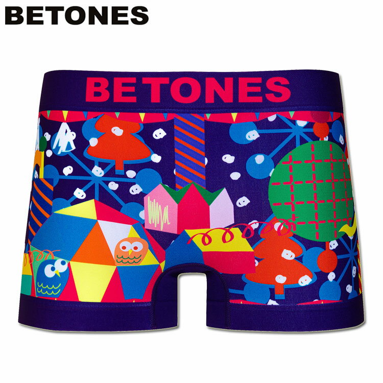 BETONES ビトーンズ シームレスボクサーパンツ DREAM PARK BLUE ドリームパーク メンズ