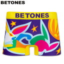 BETONES ビトーンズ シームレスボクサーパンツ FULL MOON YELLOW フルムーン メンズ
