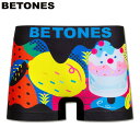 BETONES ビトーンズ シームレスボクサーパンツ MEMORIES BLACK メモリーズ メンズ