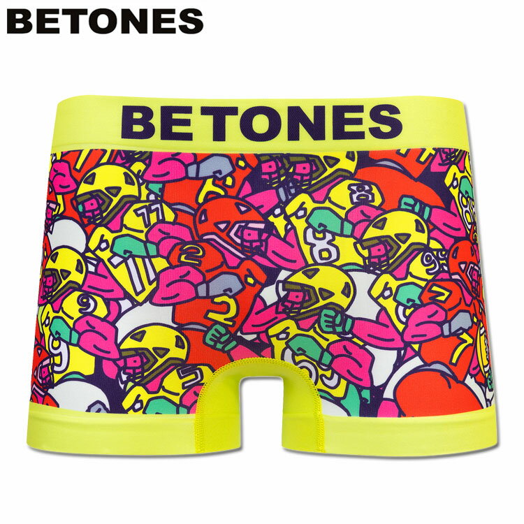BETONES ビトーンズ シームレスボクサーパンツ FIRST STEP YELLOW ファーストステップ メンズ