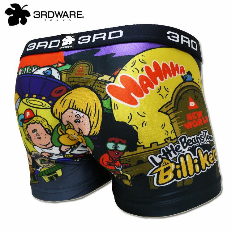 3RDWARE サードウェア ローライズボクサーパンツ LBTB Comic 214200302 メンズ
