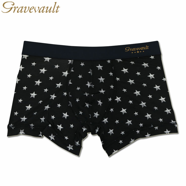 グレイブボールト パンツ メンズ gravevault グレイブボールト ショートボクサーパンツ STAR STUDS スタースタッズ 3051212