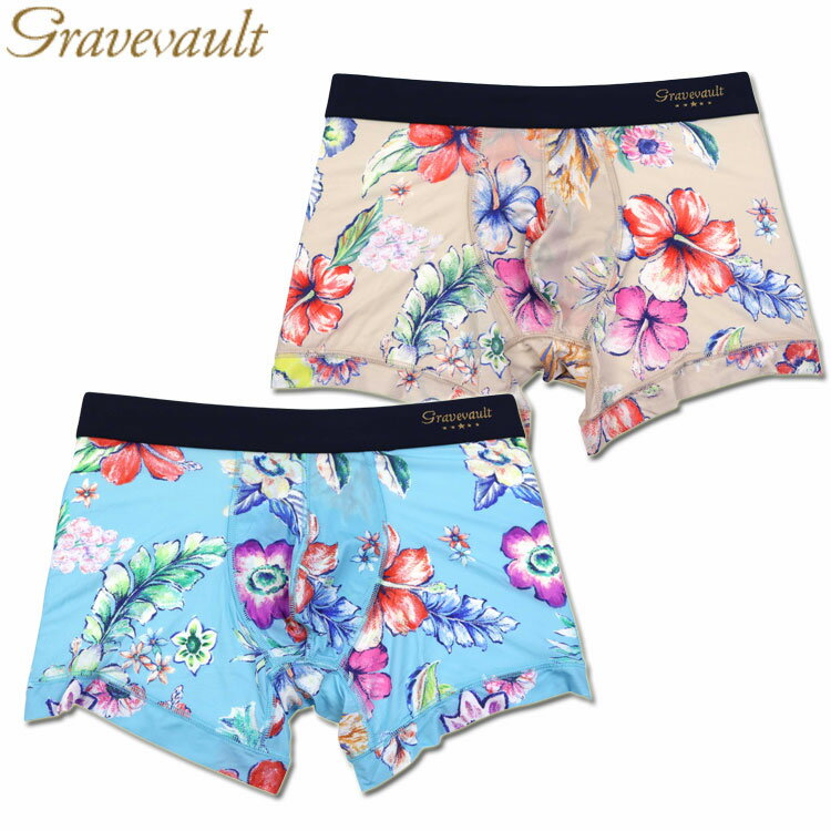 gravevault グレイブボールト ショートボクサーパンツ Vintage ALOHA ヴィンテージアロハ 3052162 メンズ